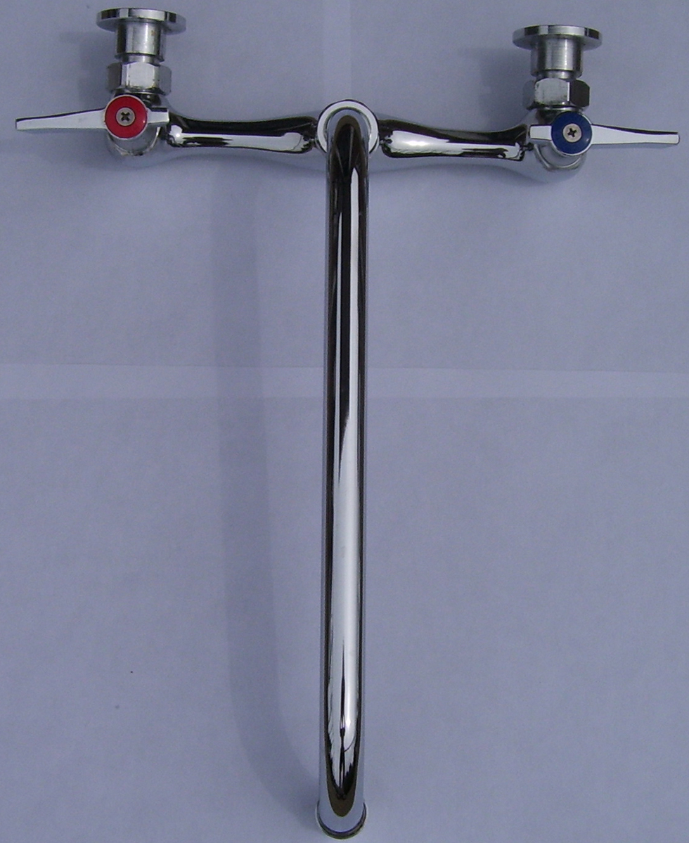 8" center wall mount faucet